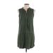 Splendid Casual Dress - DropWaist: Green Dresses - Women's Size Large