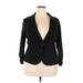 Auline Collection Blazer Jacket: Black Jackets & Outerwear - Women's Size 4X