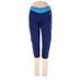 Adidas Active Pants - Low Rise: Blue Activewear - Women's Size Small