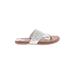 Yellow Box Sandals: Silver Shoes - Women's Size 8