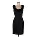 White House Black Market Cocktail Dress - Sheath: Black Dresses - Women's Size 10