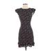 lost & wander Casual Dress - Mini: Black Hearts Dresses - New - Women's Size Small