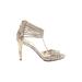 Vince Camuto Heels: Gold Shoes - Women's Size 8 1/2