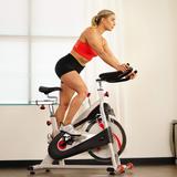 Premium Indoor Cycling Exercise Bike with Clip-In Pedals, Adjustable Seat, Friction Resistance, SF-B1509/C