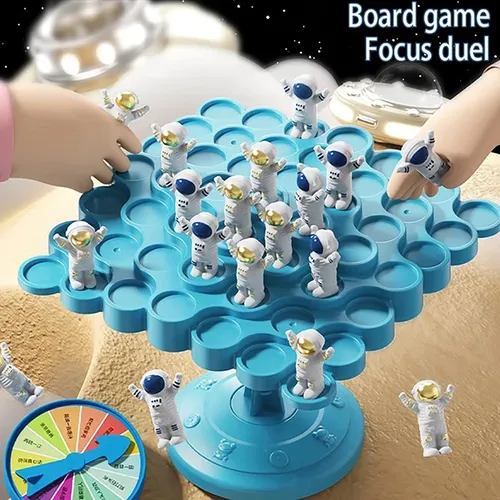 Raumfahrer Balance Baum Spielzeug Kinder pädagogische Montessori Mathe Spielzeug Balancing Board