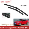 Für volkswagen vw eos 2006 2007 2008 2009 2010 2011 auto wischer blätter front windschutz scheibe