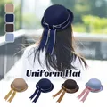 Chapeau à nœud papillon pour femme et enfant uniforme Lolita Jk chapeau de marin à banderole