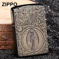 Zippo Lighter Sculptured Constantine Priest Oil Lighter Copper Windproof Collection in box