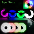 4 Pieces LED Lights Flashing Inline Roller Skating Replacement Wheels 72mm 76mm 80mm Green Red Blue