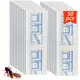 50pcs Window Fly Glue Traps Waterproof Fly Paper Sticky Strips Traps Fly Catcher Transparent Insect