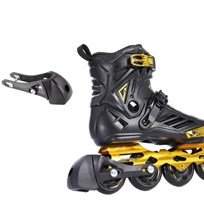 Inline Skates Roller Brakes Block Stopper for Skate Blade Accessories Skate Brake Stopper Scooter Parts Black