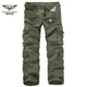 Pantalon Cargo de Camouflage pour homme vêtement Long décontracté ample multi-poches style