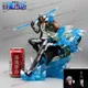 30cm Aokiji Kuzan Action Figurine One Piece Anime Figure Gk Pvc 2 Heads 2 Hands Statue Model