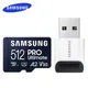 Samsung pro ultimate micro sd karte 128gb microsd reader u3 4k v30 a2 speicher tf carder uav 512gb