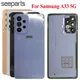 New For Samsung Galaxy A33 5G Back Battery Cover Door Rear Housing Replacement Parts For Samsung A33