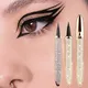 1pcs Quick-drying Black Eyeliner Pen Diamond Magic Eyelash Self Adhesive EyeLiner Pencil No Glue