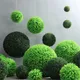 Boule de buis en plastique pour la décoration extérieure boule d'ange artificielle plante