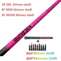 Pink Golf Shafts Golf Driver Club Shafts Flex Graphite Shaft Free Assembly Sleeve and Grip