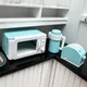 Doll House Furniture Doll Accessories Mini Kettle Scene Model Dollhouse Microwave Oven Miniature