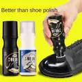 Verhéritage à chaussures universel huile noire liquide entretien du cuir sans tour artefact