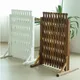 Outdoor Anti-Rot Fence Guard Solid Wood Grid Plant Stand Indoor Pet Barrier Adjustable Design Fence