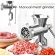 Adjustable Heavy Duty Hand Operated Manual Kitchen Meat Mincer Noodles Grinder Sausage Filler