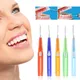 10pc Adults Dental Interdental Brush Clean Between Teeth Floss Toothpick Oral Care Tool Teeth Brush