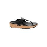 FitFlop Sandals: Black Shoes - Women's Size 10