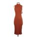 Nine West Casual Dress - Bodycon: Brown Dresses - New - Women's Size Small