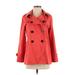 Coach Trenchcoat: Red Jackets & Outerwear - Women's Size Small