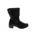 Khombu Ankle Boots: Black Shoes - Women's Size 8