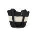 The Sak Shoulder Bag: Black Stripes Bags