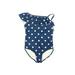 Carter's One Piece Swimsuit: Blue Stars Sporting & Activewear - Kids Girl's Size 7