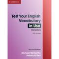 Test Your English Vocabulary In Use (With Answers), Elementary - Michael McCarthy, Felicity O'Dell, Kartoniert (TB)
