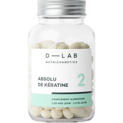 D-Lab Nutricosmetics - Absolu de Kératine 3 mois Complément alimentaire 84 un