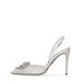 105Mm Embellished Lace Heels - Metallic - Rene Caovilla Heels