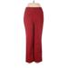 Jones New York Signature Khaki Pant: Red Bottoms - Women's Size 6 Petite