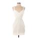 VS Bra Tops Casual Dress: Ivory Dresses - Women's Size Small