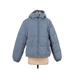 Madewell Snow Jacket: Blue Solid Activewear - Women's Size Small