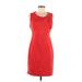 Banana Republic Casual Dress - Sheath: Red Dresses - Women's Size 6