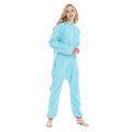 Adults' Kigurumi Pajamas Nightwear Shark Rabbit Bunny Snorlax Character Onesie Pajamas Funny Costume Flannel Cosplay For Men and Women Carnival Animal Sleepwear Cartoon