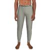Pyjamahose TOM TAILOR "Brügge", Herren, Gr. 48 (S), N-Gr, grau (grau, mittel, melange), Single Jersey, Obermaterial: 60% Baumwolle, 40% Polyester, unifarben, casual, bequem lang, Hosen, mit seitlichen Taschen und Logo-Bund