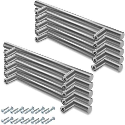 Swanew - 10x Möbelgriffe Küchengriff Schrankgriff Küche Möbelgriff Möbel 220x160x12MM Image