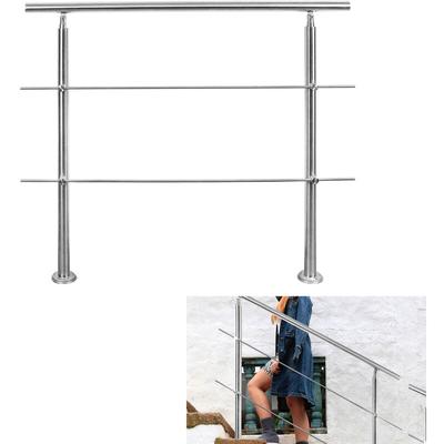 TolleTour 100cm Treppengeländer Edelstahl Handlauf Geländer für Treppen Brüstung Balkon 2 Image