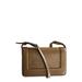 Faux Leather Flap Shoulder Bag