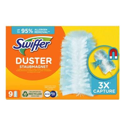 9er-Pack Staubtücher für Duster Staubmagnet Nachfüllpack, Swiffer