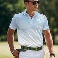 Tortue Graduel Homme Vêtement de sport 3D Imprimer POLO polo de golf Sport Loisir Course Gymnastique Polo piqué Manche Courte Col rabattu Polos Jaune Rose Claire Eté S M L Micro-élastique Polo