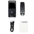 Mini caméra portable montée full 1080p hd vision nocturne 3000mah longue durée de vie de la batterie petits caméscopes pour l'équitation