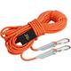 Nylon Static Rock Climbing Rope Explore a Cave Rope Rappelling Rope Rescue Rope Boat Rope Anchor Dock Lines Tree Pulling Rope Hoist Rigging Line Buoyant Reflective Orange