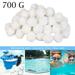 Pool Supply 1.5 lbs Pool Filter Balls - Eco-Friendly Fiber Filter Media for Swimming Pool Sand Filters (Equals 50 lbs Pool Filter Sand) - Higher & More Efficient Water Filtration Sand Replacement